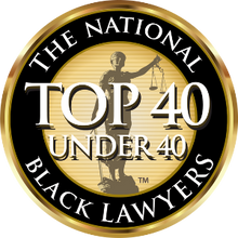 National Black Lawyers Top 40 Under 40 recognition